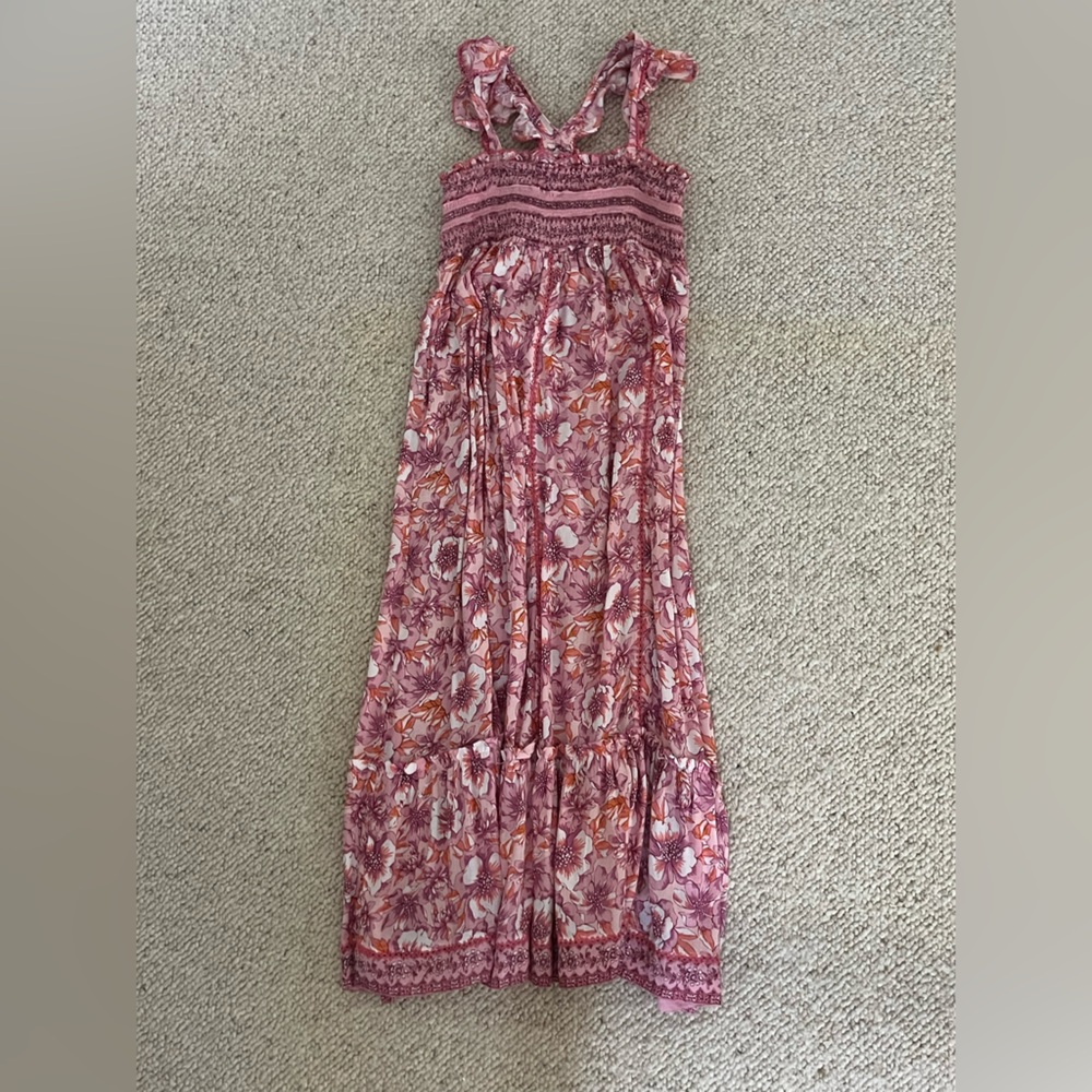 Poupette St. Barth Floral Kids Long Dress
